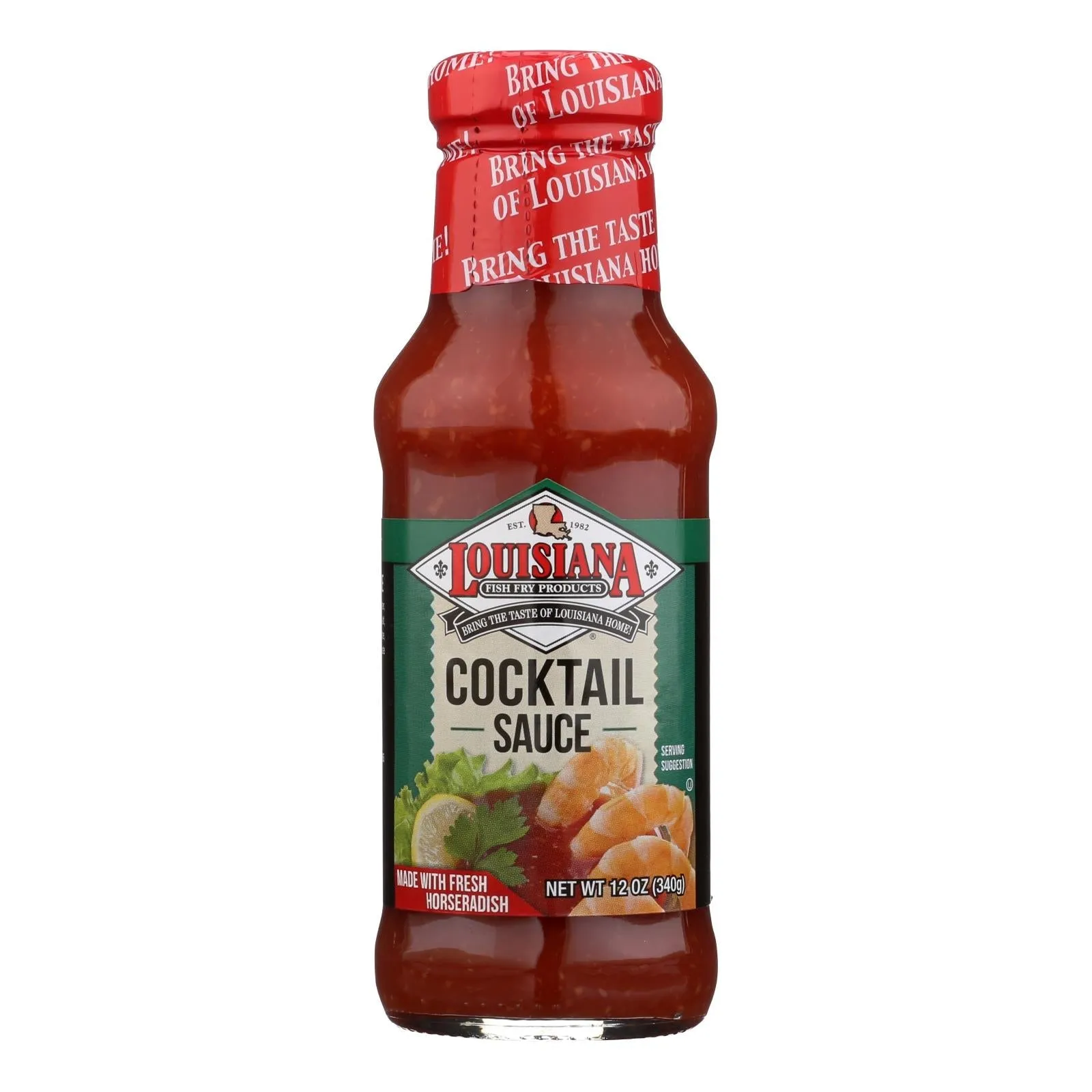 Louisiana Bold & Zesty Cocktail Sauce (Pack of 12 - 12 oz)