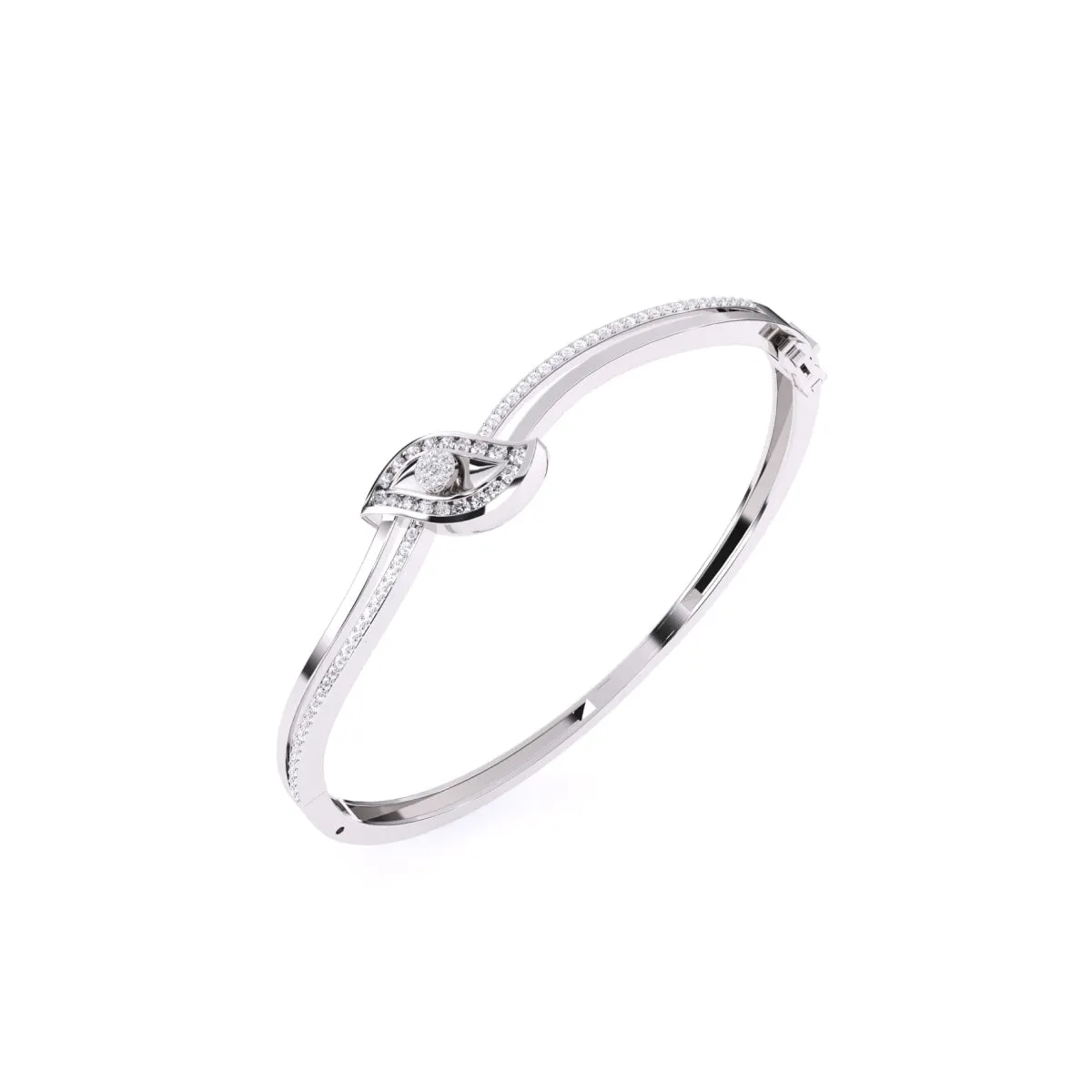 Modern Evil Eyes Diamond Bracelet