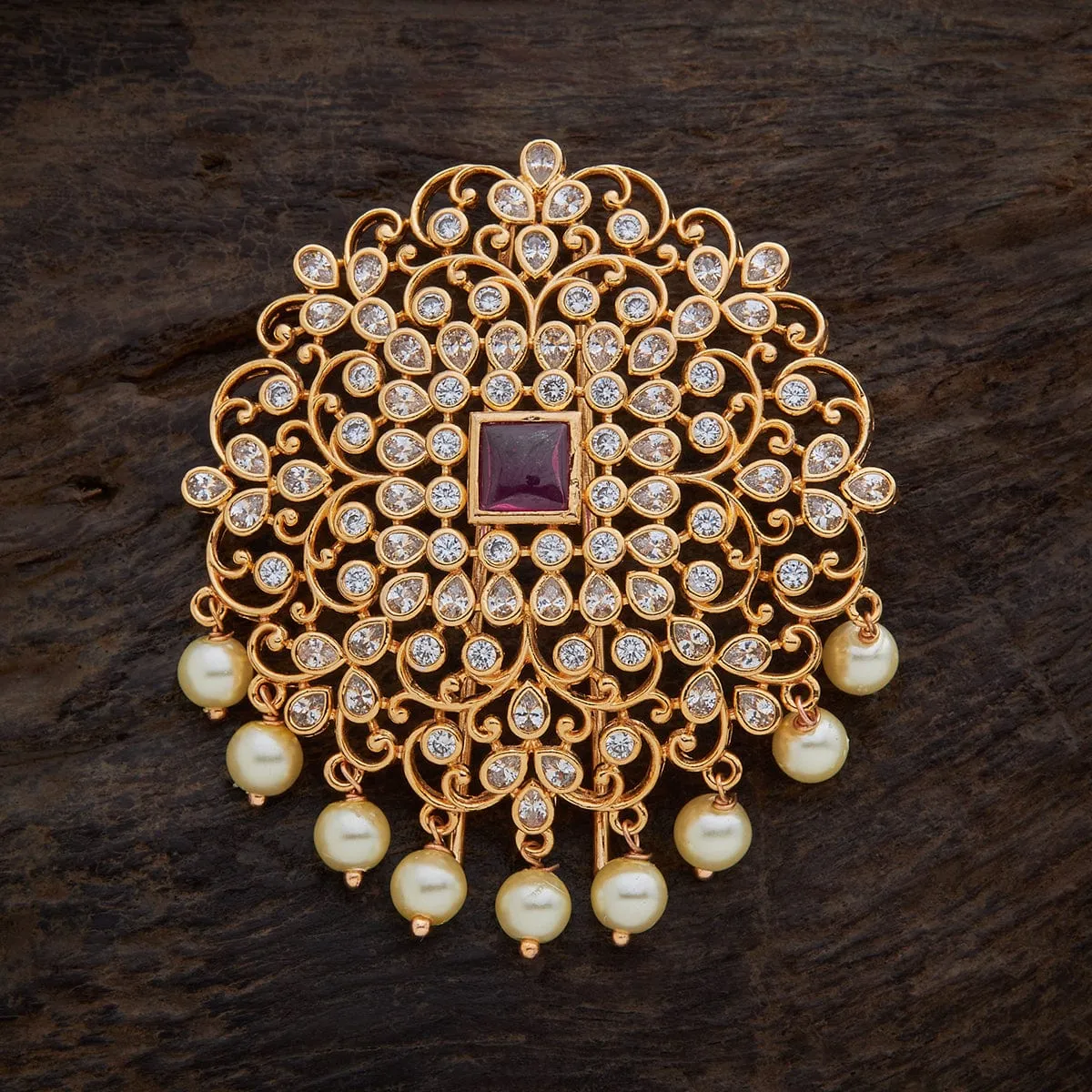 Zircon Hair Brooch 149096